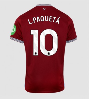 West Ham United Lucas Paqueta #10 Hjemmebanetrøje 2025-26 Kortærmet